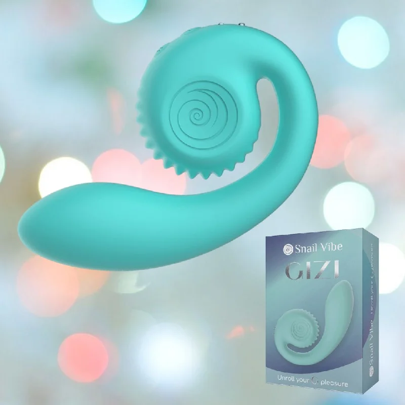 anal toys with noiseless motor-Snail Vibe Gizi G-Spot Stimulator (Tiffany)