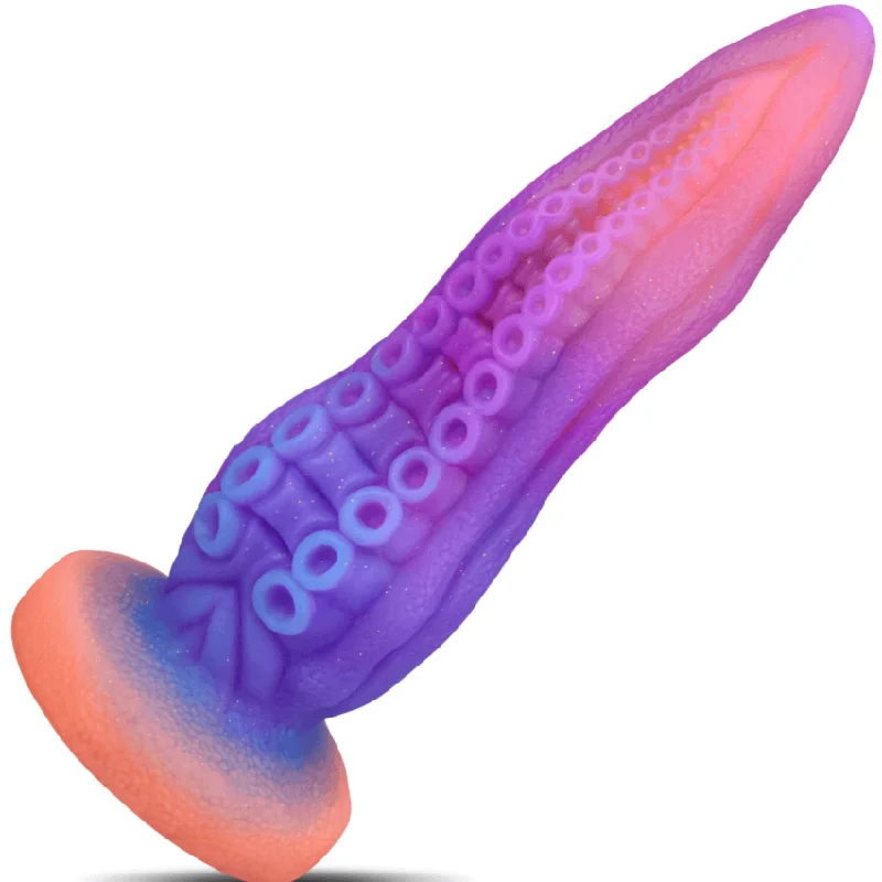 anal toys for chill bliss-Kanaloa 9.66" Monster Dildo With A Mesmerizing Octopus Tentacle Texture - Laphwing