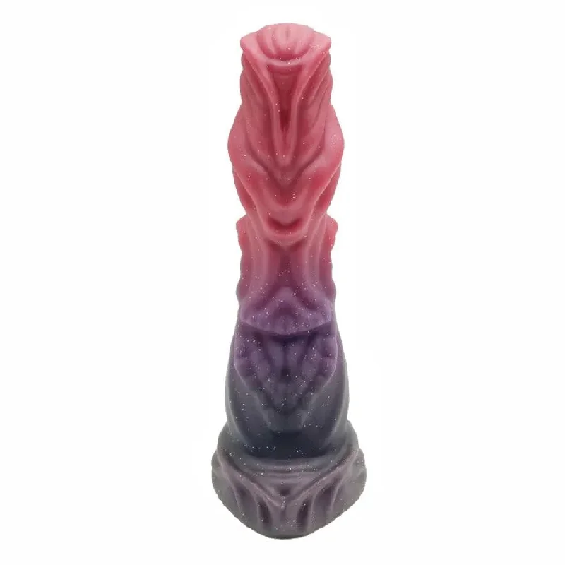 coral lace bra-Dildo-disheveled-9 Inches Silicone Monster Cock Dildo for Sale