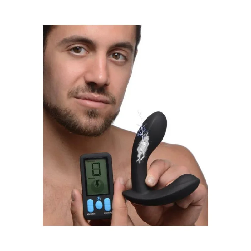 cock ring value fit-E-stim Pro Silicone Vibrating Prostate Massager With Remote Control