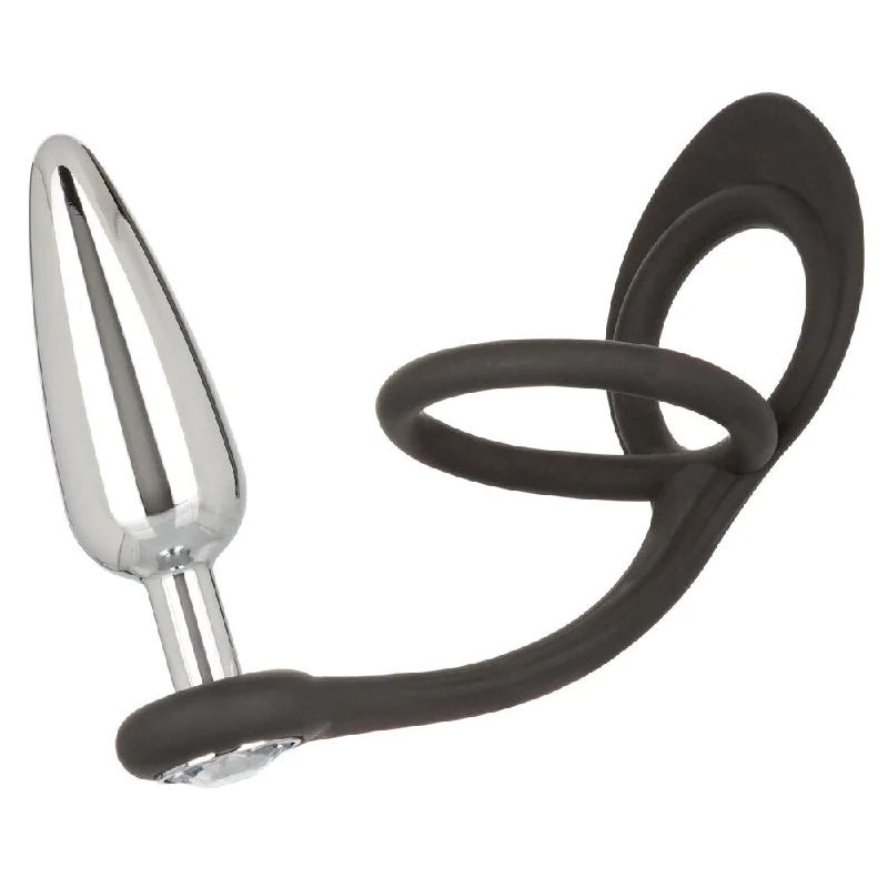 cock ring ultra grip-Star Fucker Slim Plug And Cockring