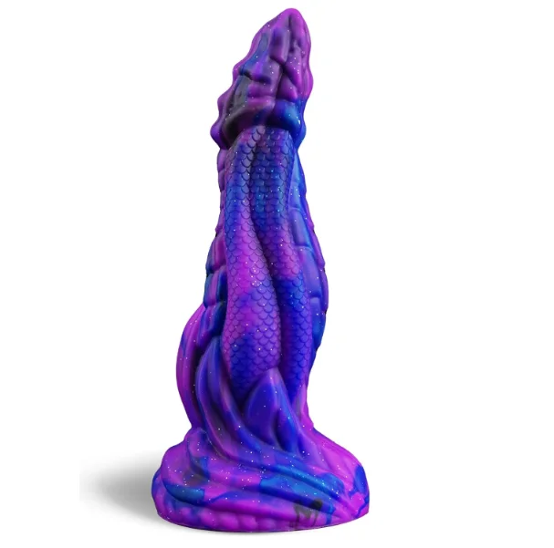 soft molded bra-Dildo-criticized-Dragon Scale 8.9" Monster Dildo Dragon Dildo with Strong Suction Cup-Laphwing